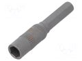 Screwdriver bit; 6-angles socket; Socket size: 4mm; HEX 4mm WIHA WIHA.40658