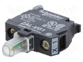 Illuminating unit; 22mm; Harmony XB4; -25÷70°C; Illumin: LED SCHNEIDER ELECTRIC ZALVG1