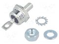 Diode: rectifying; 1kV; 70A; anode to stud; DO203AB,DO5; 1.35V VISHAY VS-70HFR100