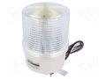 Signaller: lighting; continuous light,blinking light; SMCL; IP44 QLIGHT SMCL100-3-24-RAG
