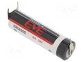 Battery: lithium; 14505; 3.6V; 2700mAh; non-rechargeable EVE BATTERY EVE-ER14505/PFR