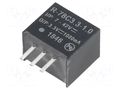 Converter: DC/DC; 3.3W; Uin: 7÷42VDC; Uout: 3.3VDC; Iout: 1A; SIP3 RECOM R-78C3.3-1.0