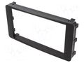 Radio frame; Mitsubishi; 2 DIN; black ACV RAM-40.496.1
