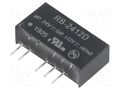 Converter: DC/DC; 1W; Uin: 21.6÷26.4VDC; Uout: 12VDC; Uout2: -12VDC RECOM RB-2412D