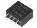 Converter: DC/DC; 1W; Uin: 4.5÷5.5VDC; Uout: 5VDC; Iout: 200mA; SIP4 RECOM RFM-0505S