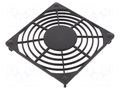 Guard; plastic; 80x80mm EBM-PAPST LZ323