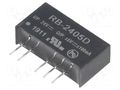 Converter: DC/DC; 1W; Uin: 21.6÷26.4VDC; Uout: 5VDC; Uout2: -5VDC RECOM RB-2405D