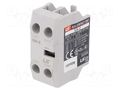 Auxiliary contacts; Leads: screw terminals; front; -5÷60°C; IP20 LS ELECTRIC UA-2-1A1B