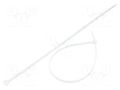 Cable tie; L: 280mm; W: 4.8mm; natural; polyamide; 222N; Ømax: 76mm FIX&FASTEN FIX-S-4.8X280S/N