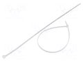 Cable tie; L: 370mm; W: 4.8mm; natural; polyamide; 222N; Ømax: 102mm FIX&FASTEN FIX-S-4.8X370S/N