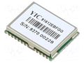 Module: GPS/QZSS; ±2m; GPS; -167dBm; 2.7÷3.6VDC; 9.6kbps; 10Hz; SMD YIC YIC91612EBFGG-U8