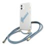 Guess GUHCP12SCRTVSBL iPhone 12 mini 5.4" blue/blue hardcase Script Vintage, Guess 3700740495391 3700740495391