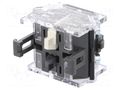 Contact block; 22mm; OptoHiT; -40÷55°C; front fixing; 500VAC; 10A EAO 704.910.5