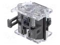 Contact block; 22mm; OptoHiT; -40÷55°C; front fixing; Contacts: NC EAO 704.911.2