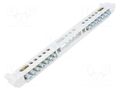 PE/N terminal rails; for enclosures SPELSBERG AK-09-PEN-S