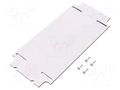 Mounting plate; W: 112mm; L: 240mm; Thk: 4mm SPELSBERG AK-MPI-1