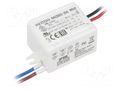 Power supply: switching; LED; 3W; 3÷12VDC; 350mA; 90÷264VAC; IP66 RECOM RACD03-350
