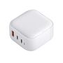 Uniq Verge Pro 66W GaN USB-C wall charger - white, UNIQ 8886463675205 8886463675205