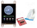 Display: TFT; 2.4"; 240x320; 14kBFLASH,14kBRAM; 304cd/m2; FFC/FPC 4D Systems GEN4-ULCD-24PT
