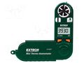 Thermoanemometer; -18÷50°C; 0.1÷99.9%RH; ±3% EXTECH EX45168CP
