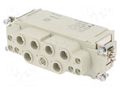 Connector: HDC; contact insert; female; 16A,100A; 400V,690V HARTING 09380122751