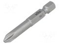 Screwdriver bit; Phillips; PH2; Overall len: 50mm; PROFESSIONAL WIHA WIHA.33704