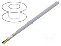Wire; EcoCable Mini; 6x22AWG; MPPE; dark grey; 300V; halogen free ALPHA WIRE 78336-SL001