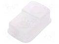 Cover; 22mm; Harmony XB4; Ø22mm; transparent; silicone SCHNEIDER ELECTRIC ZBA710
