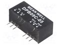 Converter: DC/DC; 9W; Uin: 36÷75VDC; Uout: 5VDC; Uout2: -5VDC; SIP8 MEAN WELL DPB09C-05