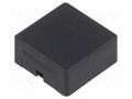 Button; 15x15mm; square; black; AML; Application: AML HONEYWELL AML51-C10K