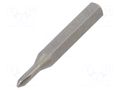 Screwdriver bit; Phillips; PH00; Overall len: 28mm; MICRO WIHA WIHA.40610