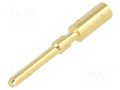 Contact; male; 1.5mm; gold-plated; 2.5mm2; M12 Power; crimped HUMMEL A712-7.010.901.541