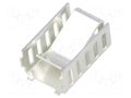 Heatsink: moulded; L: 20mm; W: 13mm; H: 9mm; 23.9K/W; copper; clip-on FISCHER ELEKTRONIK FK259H