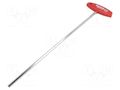 Wrench; hex key; HEX 6mm; Overall len: 382mm; Kind of handle: T WIHA WIHA.00924
