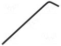 Wrench; hex key,spherical; HEX 2.5mm; Overall len: 113mm WIHA WIHA.03869