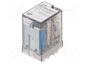 Relay: electromagnetic; 4PDT; Ucoil: 220VDC; Icontacts max: 7A FINDER 55.34.9.220.0020