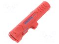 Stripping tool; Øcable: 4÷13mm; Wire: round,flat KNIPEX KNP.1664125SB