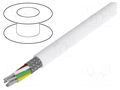 Wire; Alpha Essential High Low Temperature; 6x22AWG; stranded ALPHA WIRE 2824/6-WH005