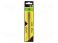 Drill bit; for wood; Ø: 10mm; L: 160mm; high speed steel; 1pcs; Flat C.K CK-T2942-10