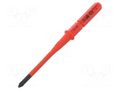 Interchangeable blade; insulated; Pozidriv®; PZ1; 130mm; 1kVAC C.K CK-T4925PZ1