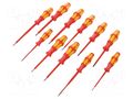 Kit: screwdrivers; insulated; 1kVAC; Kraftform-100 VDE; bag WERA WERA.05004310001