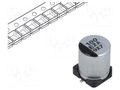 Capacitor: hybrid; 100uF; 25VDC; SMD; ESR: 30mΩ; ZA; ±20%; Ø6.3x7.3mm PANASONIC EEHZA1E101XP