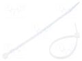 Cable tie; L: 100mm; W: 2.5mm; natural; polyamide; 80N; Ømax: 21mm FIX&FASTEN FIX-S-2.5X100/N