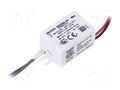 Power supply: switching; LED; 4W; 24VDC; 170mA; 90÷264VAC; IP65 RECOM RACV04-24