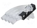 Fiber for LED; No.of mod: 4; round; Front: convex MENTOR 1276.2004