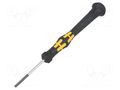Screwdriver; precision; slot; 2.5x0.35mm; ESD; Blade length: 40mm WERA WERA.05030108001