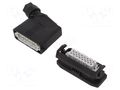 Connector: HDC; male + female; PIN: 16; 16A; 250V; HDC; 16+PE; M25 PHOENIX CONTACT HCEVOA16PTBWSHHM25