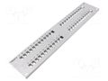 Front panel; 2U; Panel colour: grey; double FIBRAIN FIBRAIN-FB2044