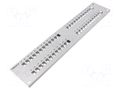 Front panel; 2U; Panel colour: grey; double FIBRAIN FIBRAIN-FB2044