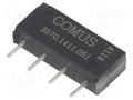 Relay: reed switch; SPST-NO; Ucoil: 5VDC; 500mA; max.200VDC; 10W COMUS 3570.1411.051